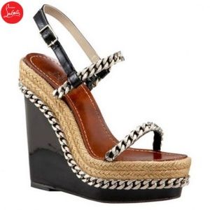Christian Loubotins - Macarena wedge 120